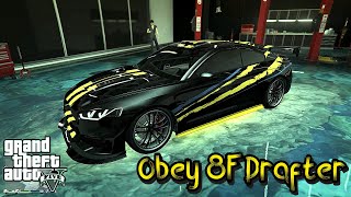 Obey 8F Drafter Customization  GTA 5 ONLINE [upl. by Yraht]