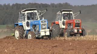 CLASSIC EAST GERMAN TRACTORS WORKING DAY 2018 [upl. by Ormiston]