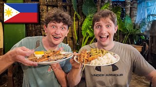 Our First Time Trying a Carinderia in The Philippines  Local Eats in Siargao 🇵🇭 [upl. by Schell]