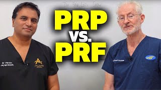 Hair Loss Medication PRP PlateletRich Plasma versus PRF PlateletRich Fibrin [upl. by Nauqahs906]