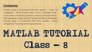 MATLAB TUTORIAL Class 8 Beginner to Advanced Level [upl. by Schwarz]