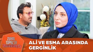 Ali ve Esma Arasında Birincilik Tartışması  Zuhal Topalla Yemekteyiz 680 Bölüm [upl. by Jordain]