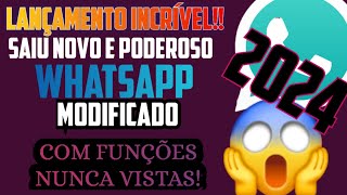 VOLTE A USAR SEU NÃšMERO BANIDO COM ESTE INCRÃVEL WHATSAPP MODIFICADO 2024 COM MUITAS FUNÃ‡Ã•ES [upl. by Lindell]