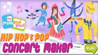 Fresh Beat Band Hip Hop Pop Concert Maker  Baby Girl Games [upl. by Senn362]