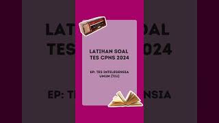 LATIHAN SOAL CPNS 2024  SOAL CPNS 2024 TIU TWK TKP TERBARU 2024 [upl. by Celio]