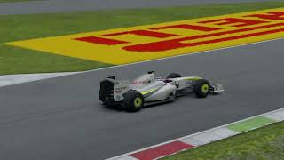 Bossing it in monza with a Brawn GP [upl. by Karlyn]