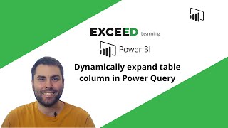 Dynamically expand table column in Power Query [upl. by Keldah883]