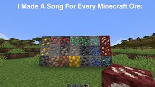 I Made A Song For Minecraft Ores [upl. by Kilar]