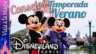 DISNEYLAND PARIS VERANO  Consejos verano Disney [upl. by Art]