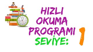 HIZLI OKUMA PROGRAMI SEVİYE 1 [upl. by Ynatterb51]