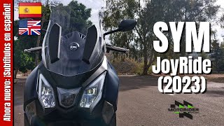 SYM Joyride 300 2023  Test Ride Review Walkaround 0 to 100 kph  VLOG 388 [upl. by Liederman]