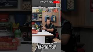 Dustin bikin  praz ngakak terus ❗❗ sampe mau nangis shorts shortvideo pwkpodcast [upl. by Eirallih394]