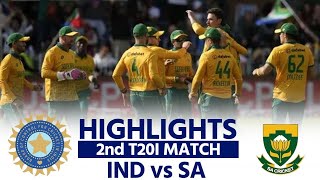 IND vs SA 2nd T20 Highlights India vs South Africa T20 Highlights  Today T20I Highlights  Varun [upl. by Elijah]