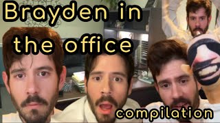 Brayden in the Office Compilation TIKTOK MEMES [upl. by Matilde348]