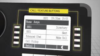 Avaya 9608 IP Phone training [upl. by Nivar]