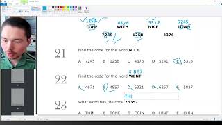 Bexley Test 3 Verbal Q17 to 32 exam papers plus [upl. by Suzan973]