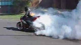 Turbo ZX9R  Judge  streetfighter burnout number 2 [upl. by Tutto]