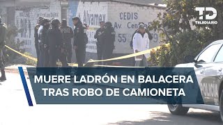 Robo de camioneta desata persecución y balacera en la GAM muere delincuente [upl. by Atsocal]