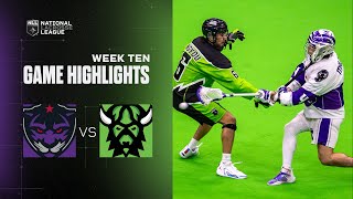 Full Game Highlights  Panther City Lacrosse Club vs Saskatchewan Rush [upl. by Keating363]