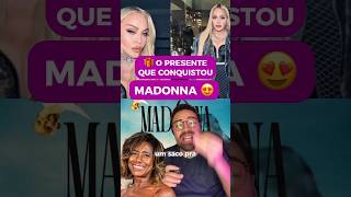 Quando MADONNA foi conquistada por Glória Maria 🥰🎁 [upl. by Ainoet]