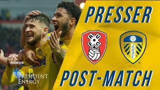 MARCELO BIELSA  ROTHERHAM 1  2 LEEDS UNITED  BIELSA POSTMATCH REACTION [upl. by Dasa]