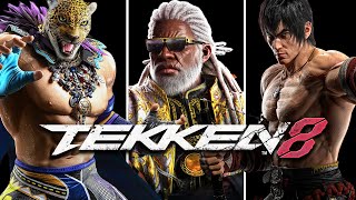 TEKKEN 8 All Intros Victory Poses and Rage Arts 4K 60 FPS Ultra HD [upl. by Haeel310]