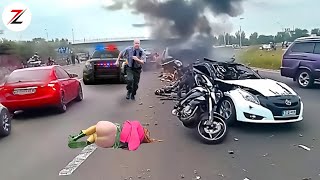 Tragic Road Rage Gets Instant Karma Police Dashcam Moments You Wouldnt Believe If Not Filmed 30 [upl. by Ruhtua]