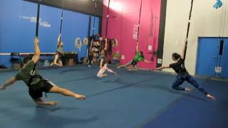 Bungee Fitness at Aerial Arts of Rochester [upl. by Alcinia551]