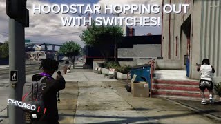 CHIRAQHOODSTAR HOPPING OUT WITH SWITCHS❗️GTA5RP❗️ [upl. by Ayvid]