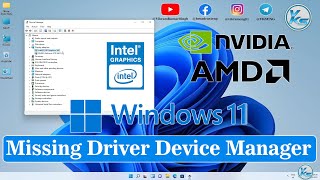 ✅ How To Install Display Adapter That Has Accidentally Deleted in Windows 11 [upl. by Avla]