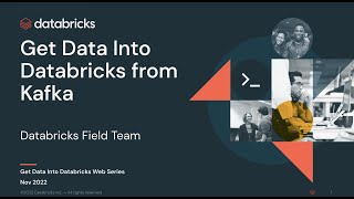 Get data into Databricks from Kafka [upl. by Nelrah]