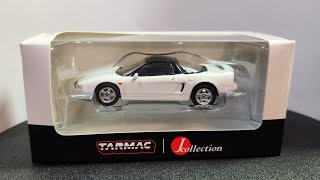 J Collection X Tarmac Works 164 Honda NSX NA1 White  COLLAB64 [upl. by Ullund]