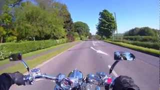 2007 HONDA VTX 1800 ROADTEST [upl. by Jacki550]