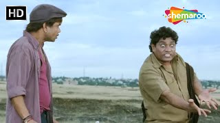 मैकेनिक जॉनी लीवर का रोड रोलर सीन  गिरगर्दन घाट  Khatta Meetha  Johnny Lever Rajpal Yadav  HD [upl. by Aiderfla]