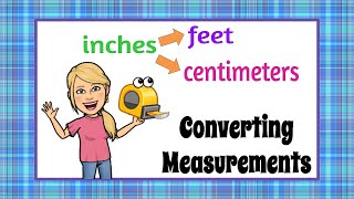 Converting Measurements Inches amp Centimeters  6RPA3 💜💙 [upl. by Assille]