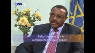 Deputy PM amp Foreign Minister Hailemariam Desalegn of Ethiopia  interview Vickram Bahl [upl. by Irovi402]