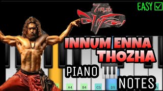 7aum Arivu  Innum Enna Thozha Song Piano [upl. by Hayikat670]