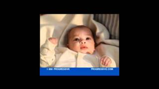 Baby on Progressive commercial with Flo [upl. by Madid]