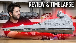 2019 LEGO Star Wars UCS Imperial Star Destroyer 75252 REVIEW 4K [upl. by Narda]