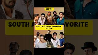 South Indian Actors’ Favorite Bollywood Stars  Who Do They Admire the Most [upl. by Nevyar]