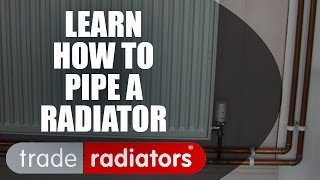 Learn How To Pipe A Radiator [upl. by Elisha324]