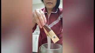 Cooking Brown Ricewith Chicken [upl. by Llenna]