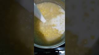 Thick amp Creamy Hominy Corn Porridge No Flour Needed shorts [upl. by Llertak]