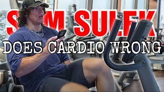 Sam Sulek Does Cardio Wrong [upl. by Azarria]