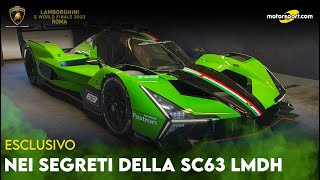 Nei segreti della Lamborghini SC63 LMDh [upl. by Anairda]