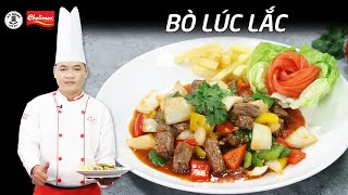 Cách làm Bò lúc lắc mềm không bị dai ngon như nhà hàng đơn giản tại nhà Kỹ năng Vào Bếp Dạy nấu ăn [upl. by Ojela]