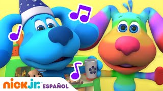 ¡Tranquilo pequeño con Blue y Rainbow Puppy 🌈  Rimas y canciones infantiles  Pistas de Blue y tú [upl. by Harihs]