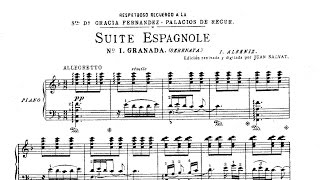 Granada Suite española I  Albéniz [upl. by Ophelia414]