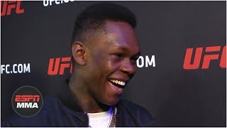 Israel Adesanya going to have fun vs Kelvin Gastelum  UFC 236  ESPN MMA [upl. by Eiramannod]