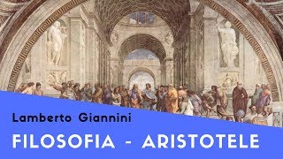 Filosofia Aristotele  Sintesi del pensiero [upl. by Anaynek]